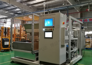 汽車(chē)油箱氦質(zhì)譜檢漏系統(tǒng)（真空法）